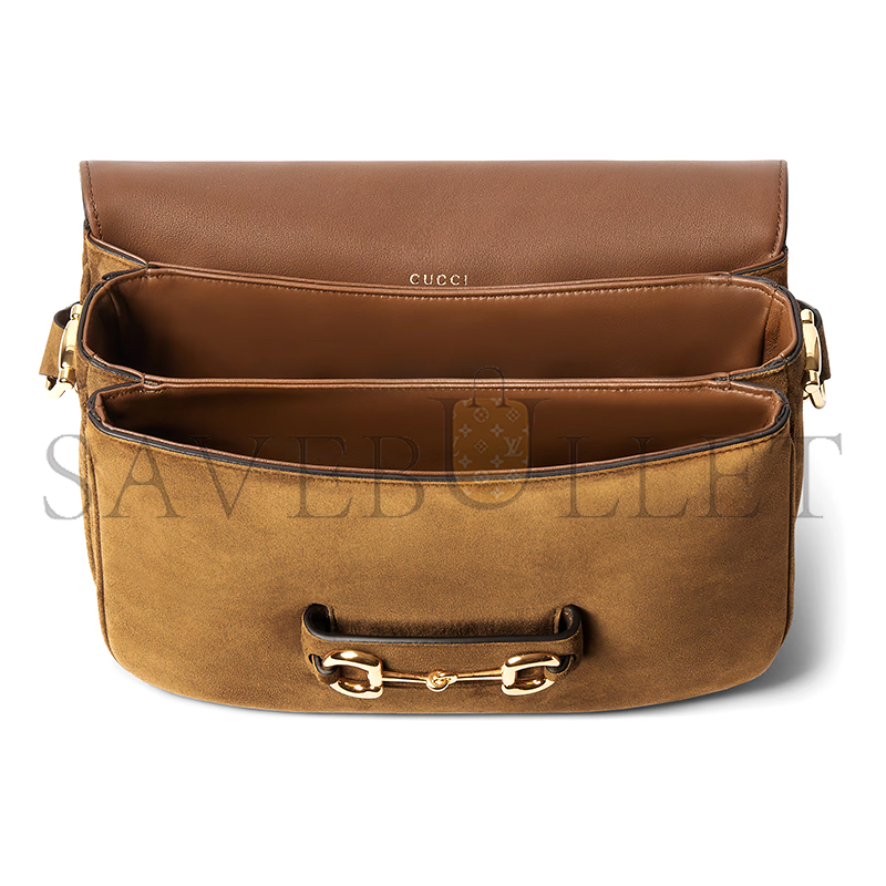 GUCCI HORSEBIT 1955 AURA SMALL SHOULDER BAG 847063 (26*17.5*10cm)